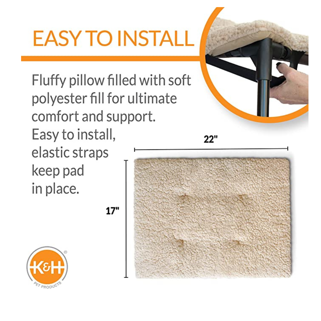 Portable Dog Cot Pad