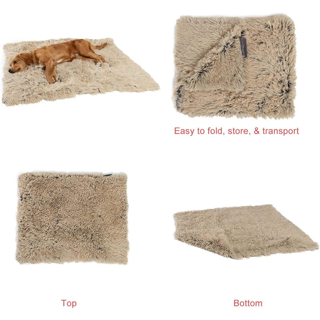 Pet Throw Blanket Taupe, 30"x40"