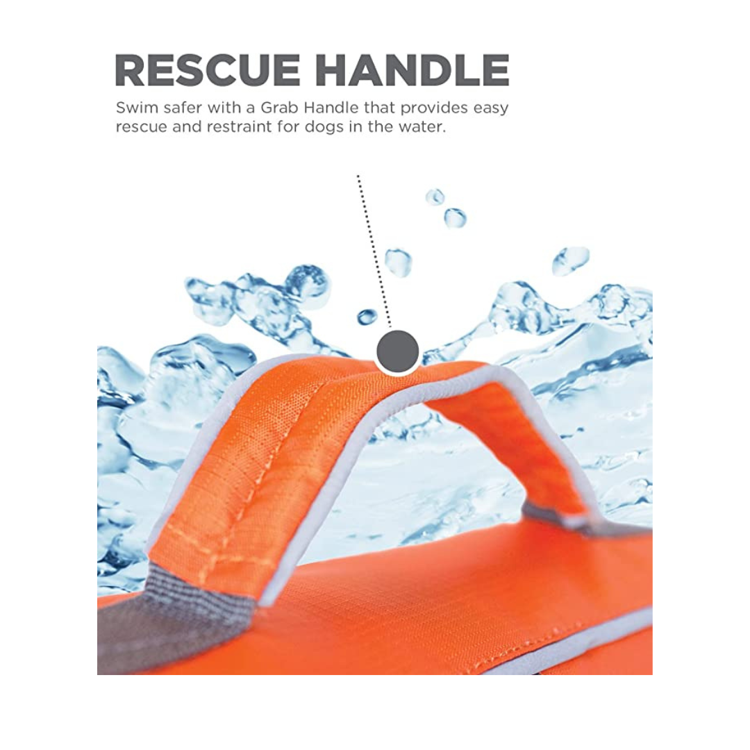 Granby Splash Orange Dog Life Jacket