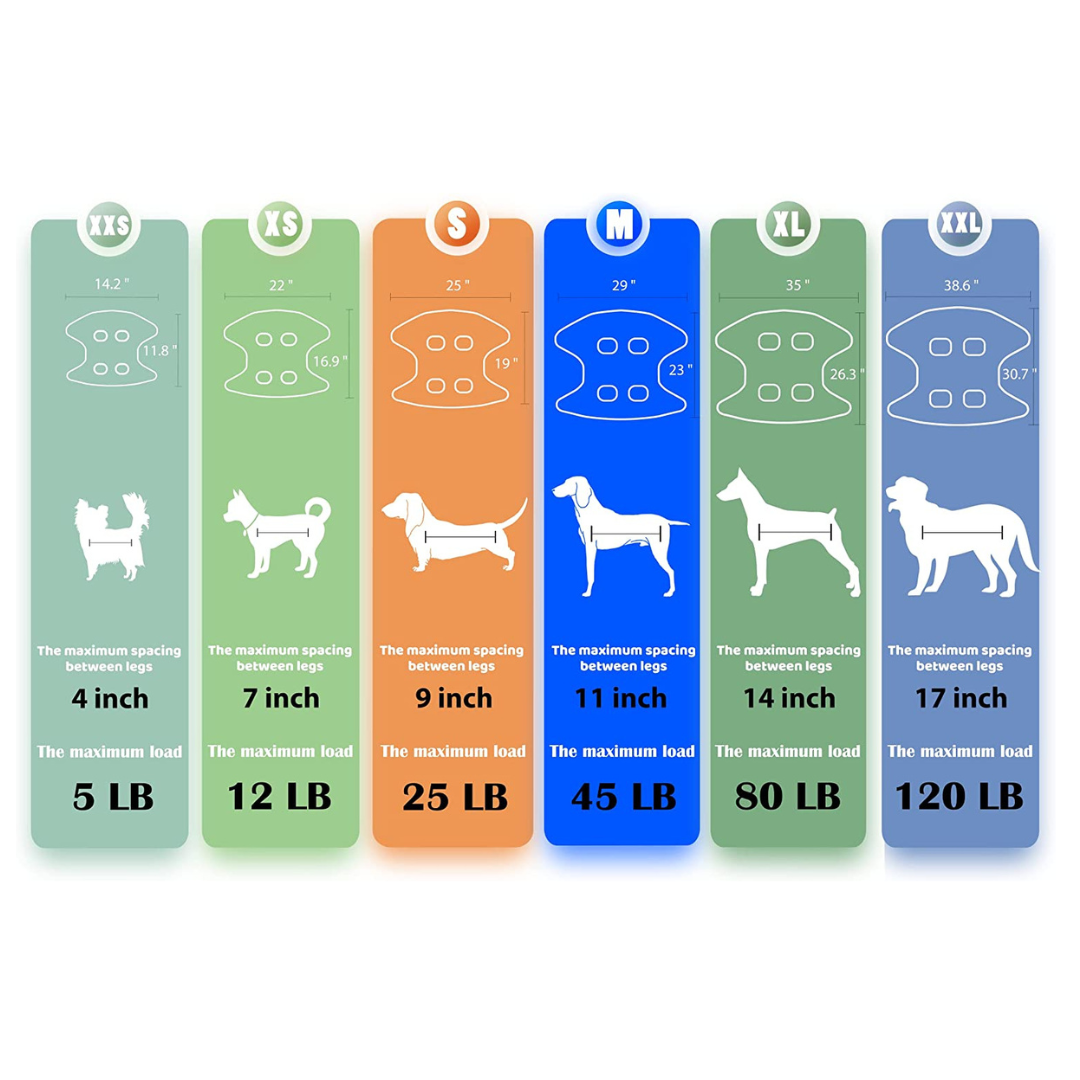 Pet Hammock Restraint Bag with Nail Clippers/Trimmer, Nail File, Pet Comb, Ear/Eye Care