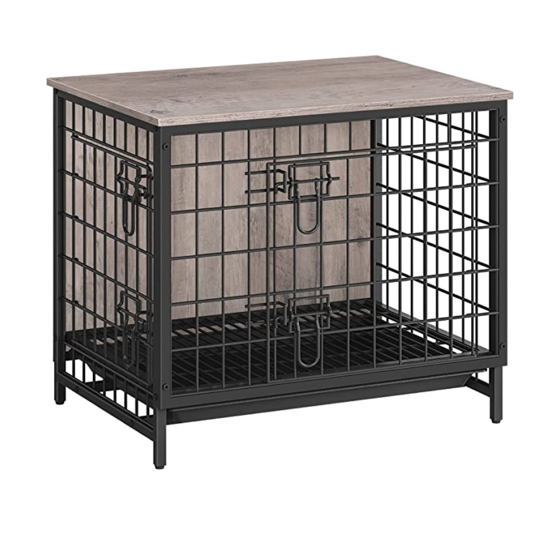 25.2" Indoor Pet Crate End Table