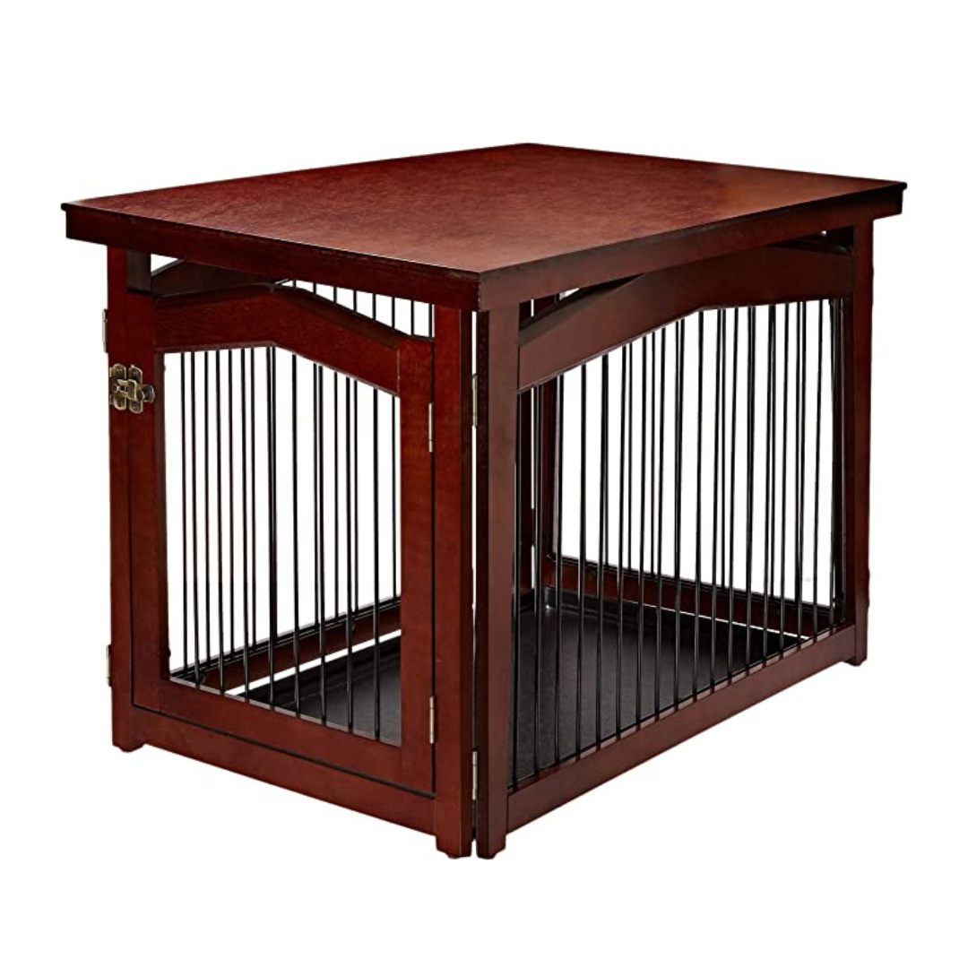 2-in-1 Configurable Pet Crate and Gate