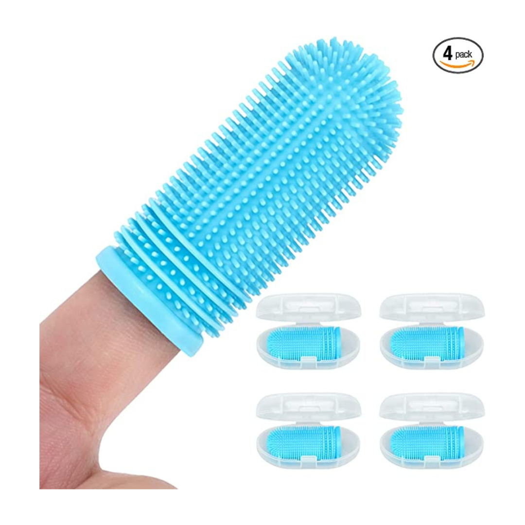 4 Pack Dog Toothbrush