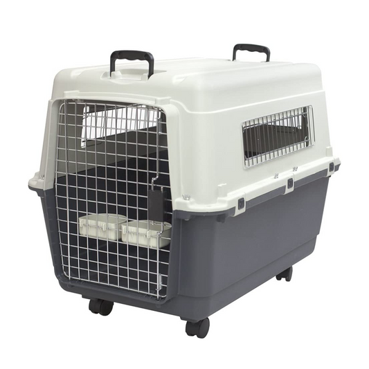 Plastic Kennels Rolling Plastic Wire Door