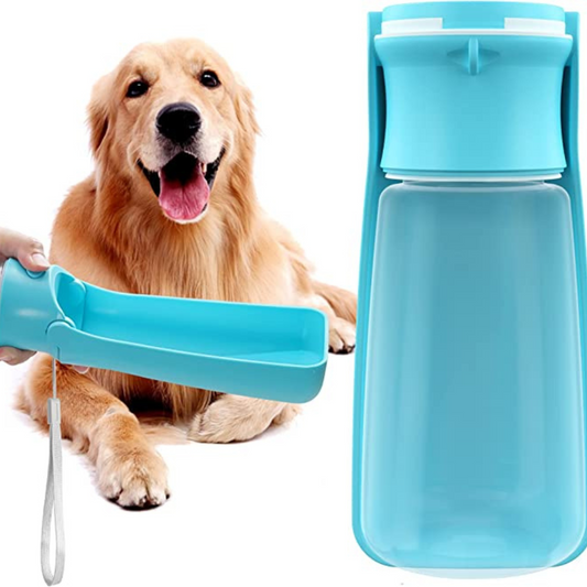 Dog Water Bottle for Walking 19 OZ or 12 OZ