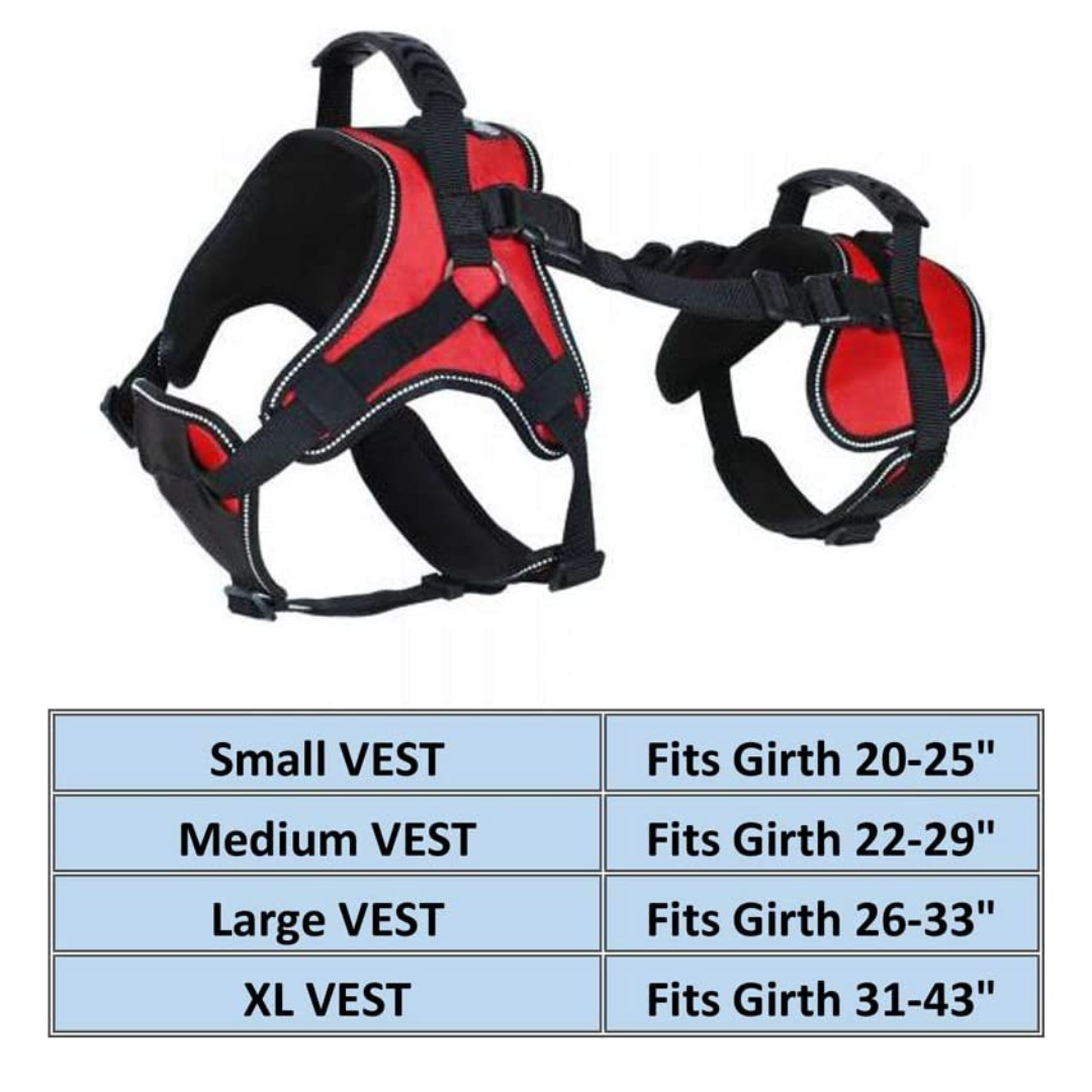 Full-Body Lifting Dog Harness Vest