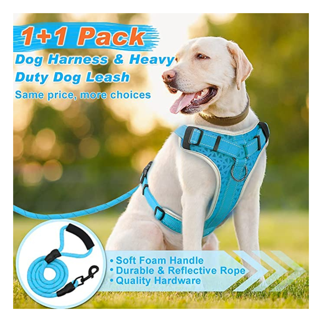 No Choke Dog Harness Adjustable