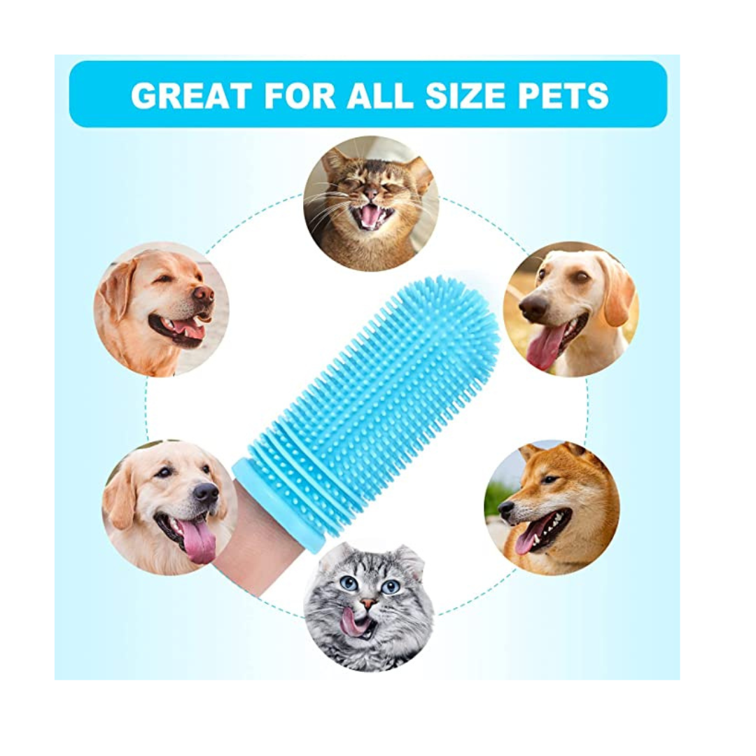 4 Pack Dog Toothbrush