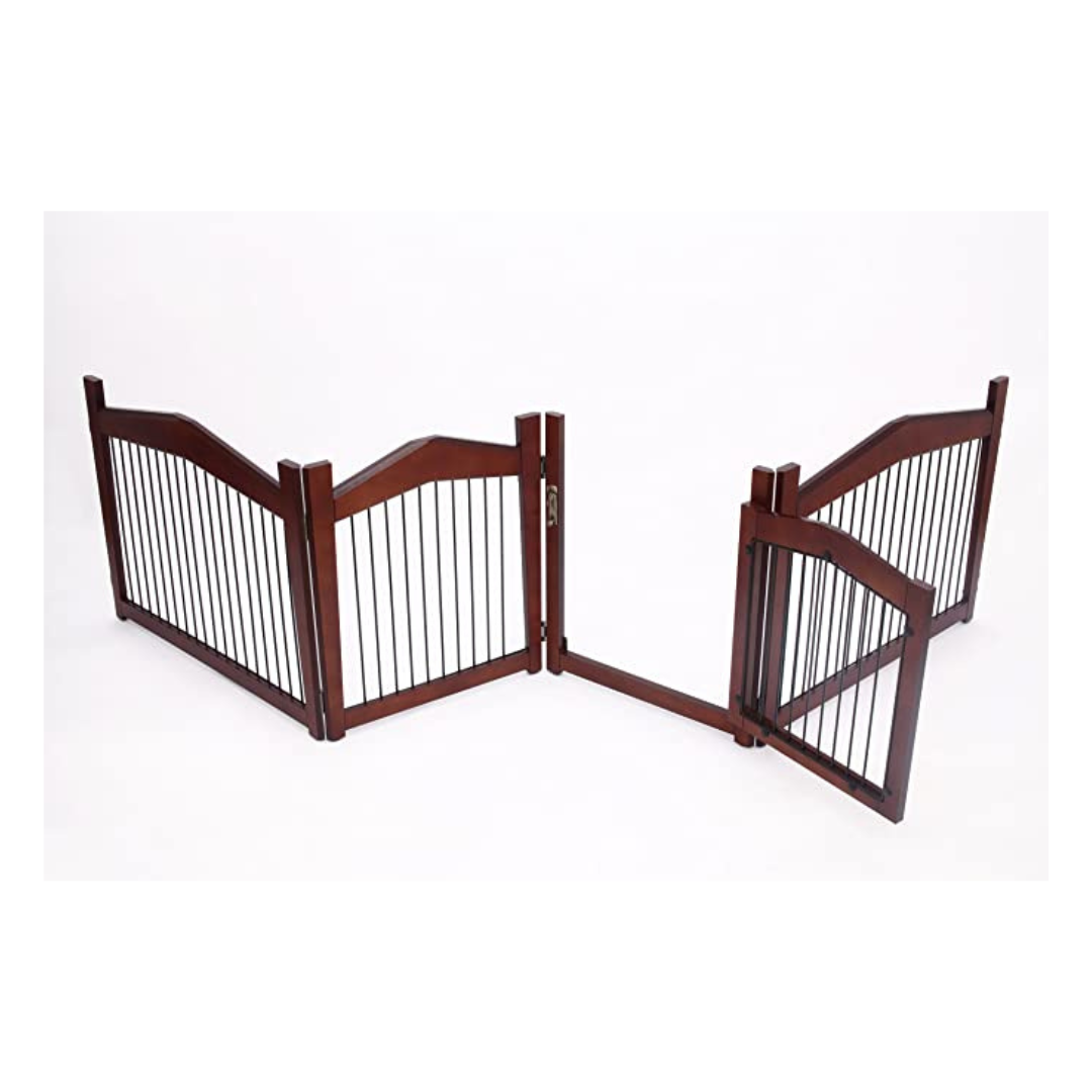 2-in-1 Configurable Pet Crate and Gate