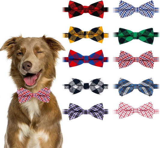 Adjustable Bowties for Small Medium Large Dogs Cats Pets Grooming Accessories