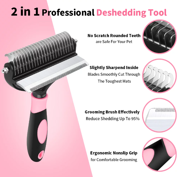 Stainless Grooming Brush