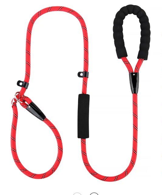 Anti-Choking with Traffic Padded Dog Leash