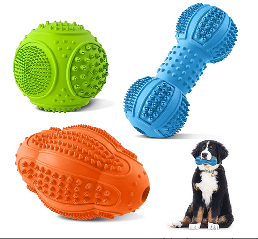 Dog Toys for Aggressive Chewers Large Breed 3 Pack