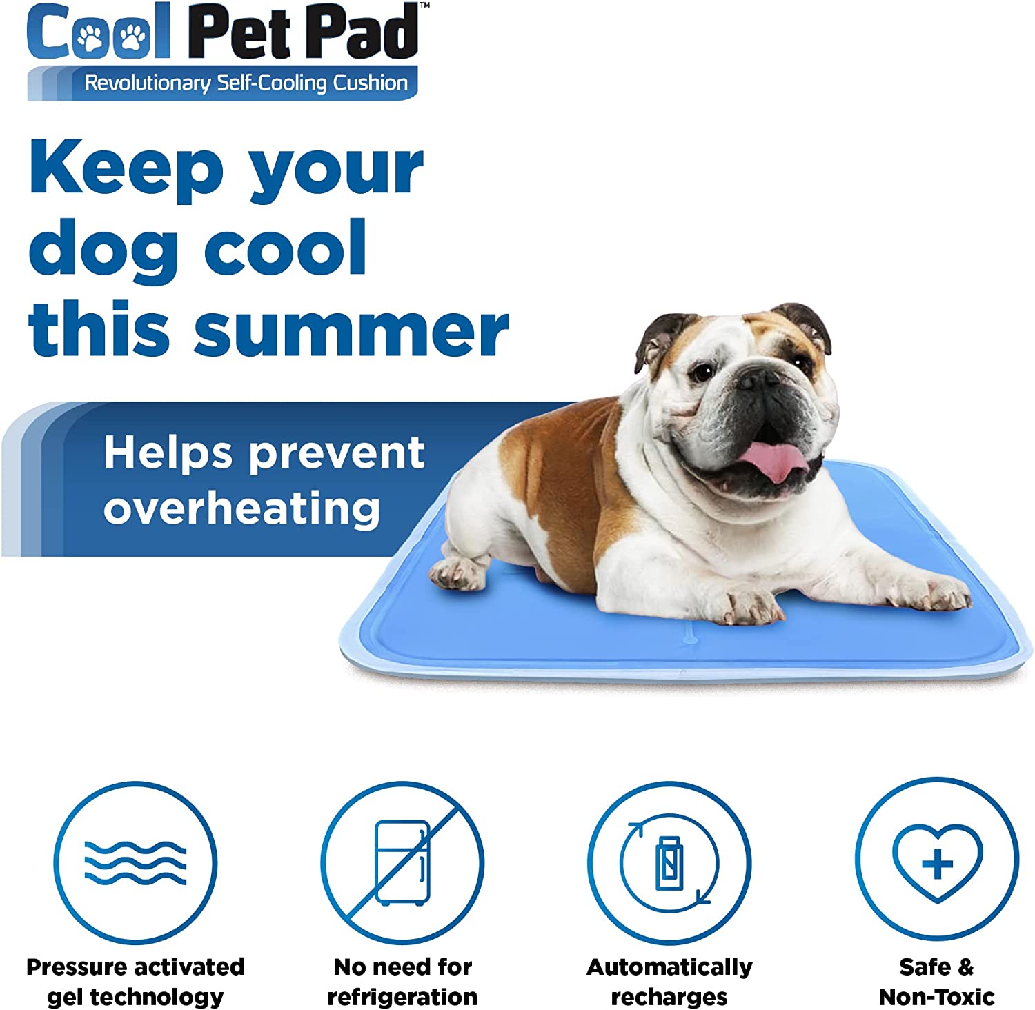 Pressure activated 2024 cooling pad